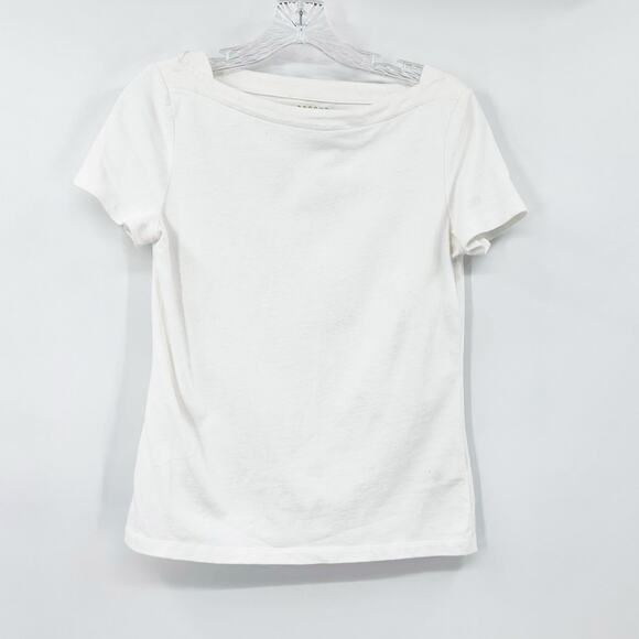 Kate Spade Broome Street White Shirt Bow Classic Basic Staple Womens Size Small - Picture 3 of 11